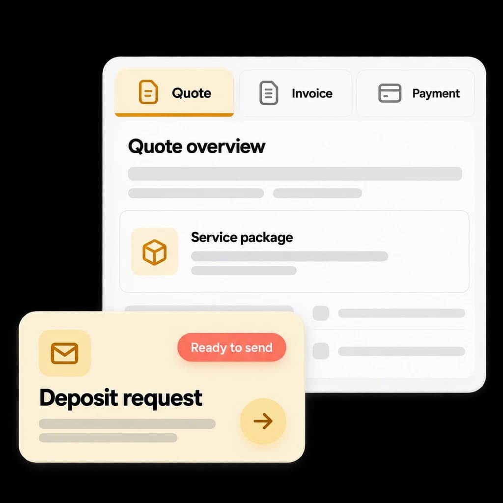 Illustrative Ultra quote payment interface